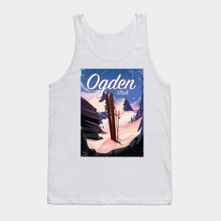 Ogden, Utah Ski poster Tank Top